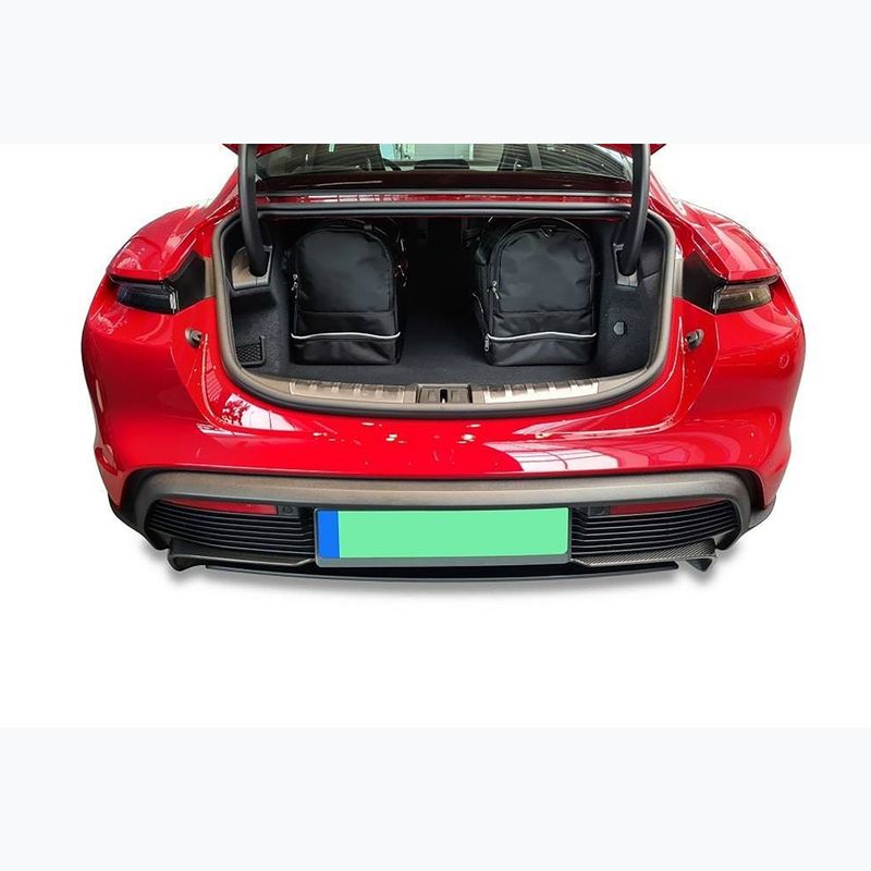 Zestaw toreb do bagażnika KJUST Porsche Taycan 2019+ 5 szt. czarny 14