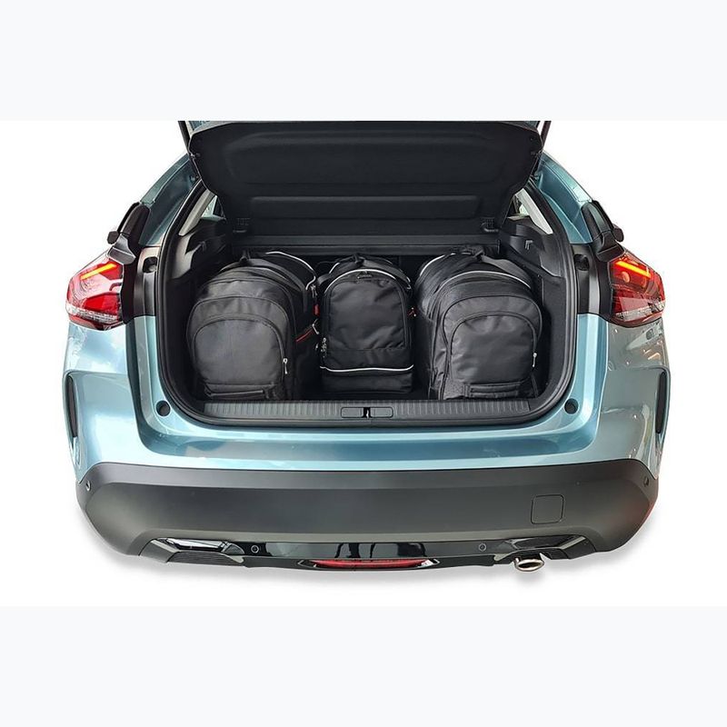Zestaw toreb Do Bagażnika KJUST Citroen E-C4 Suv 2020+ 4 szt. czarny 15