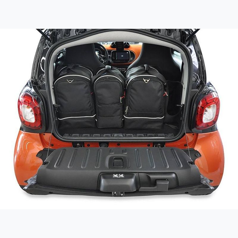 Zestaw toreb do bagażnika KJUST Smart Fortwo Coupe Ev 2020+ 3 szt. czarny 14