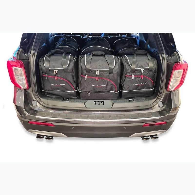 Zestaw toreb do bagażnika KJUST Ford Explorer Phev 2020+ 6 szt. czarny 11