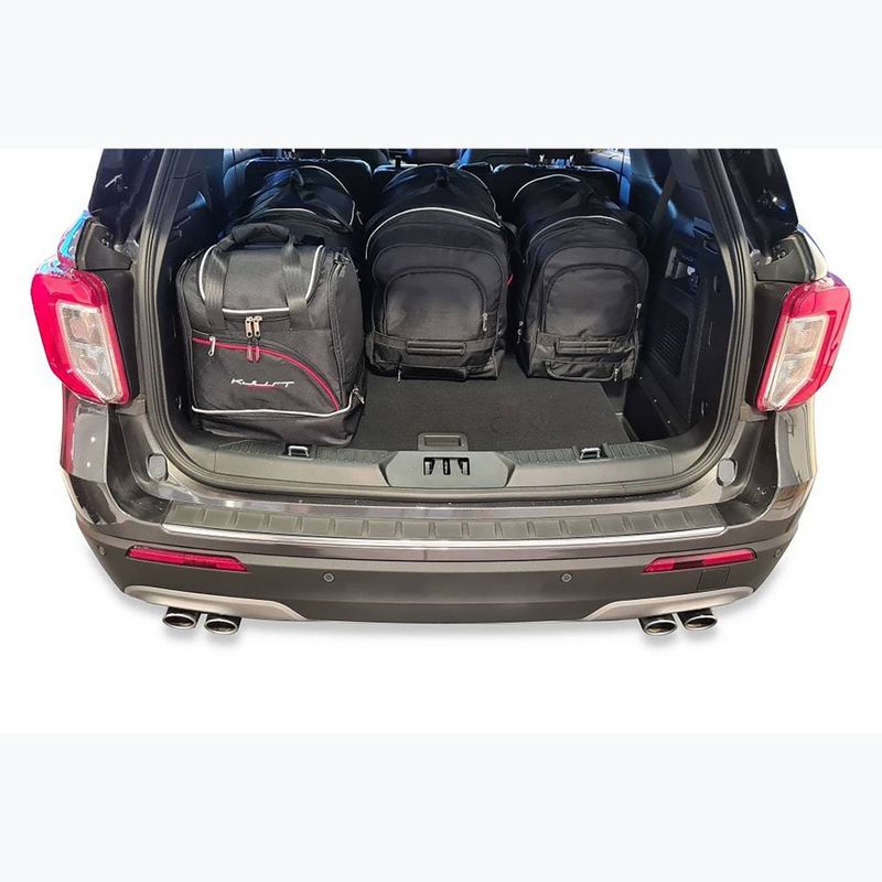 Zestaw toreb do bagażnika KJUST Ford Explorer Phev 2020+ 6 szt. czarny 13