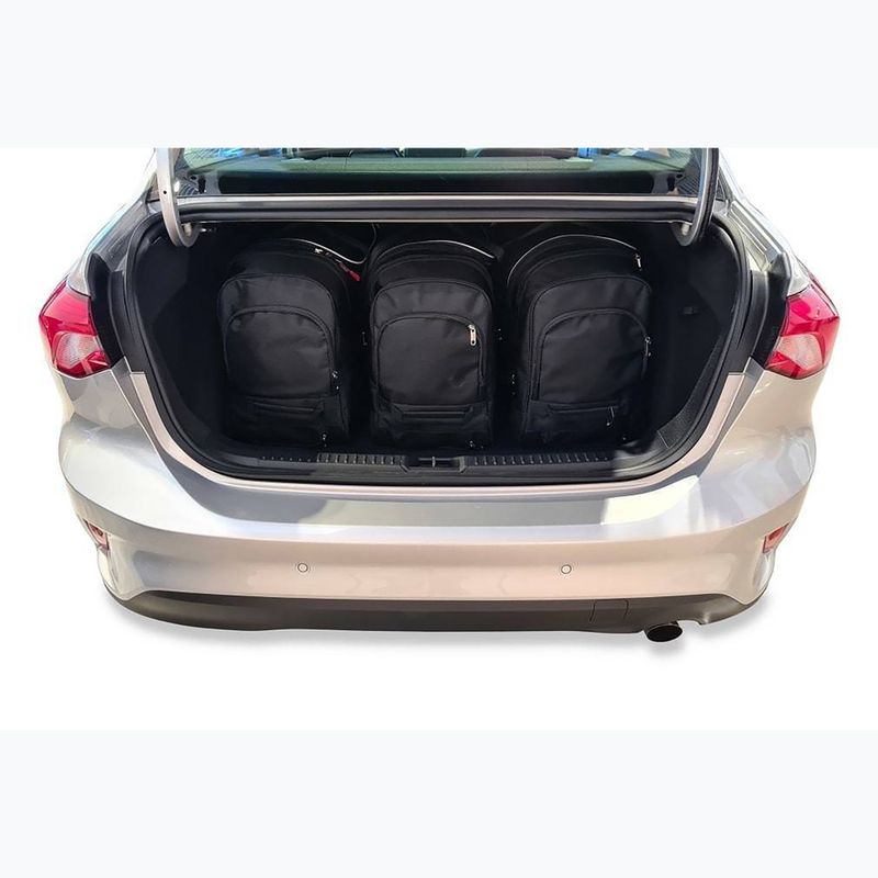 Zestaw toreb do bagażnika KJUST Ford Focus Limousine 2020-2021 5 szt. czarny 15