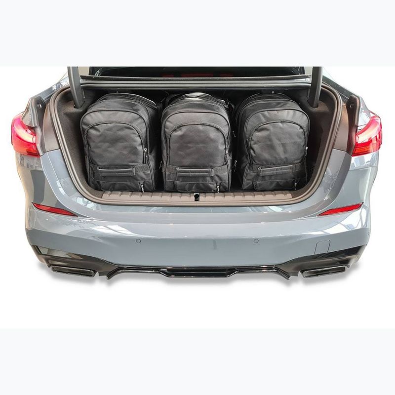 Zestaw toreb do bagażnika KJUST BMW 2 Gran Coupe 2020+ 3 szt. czarny 9