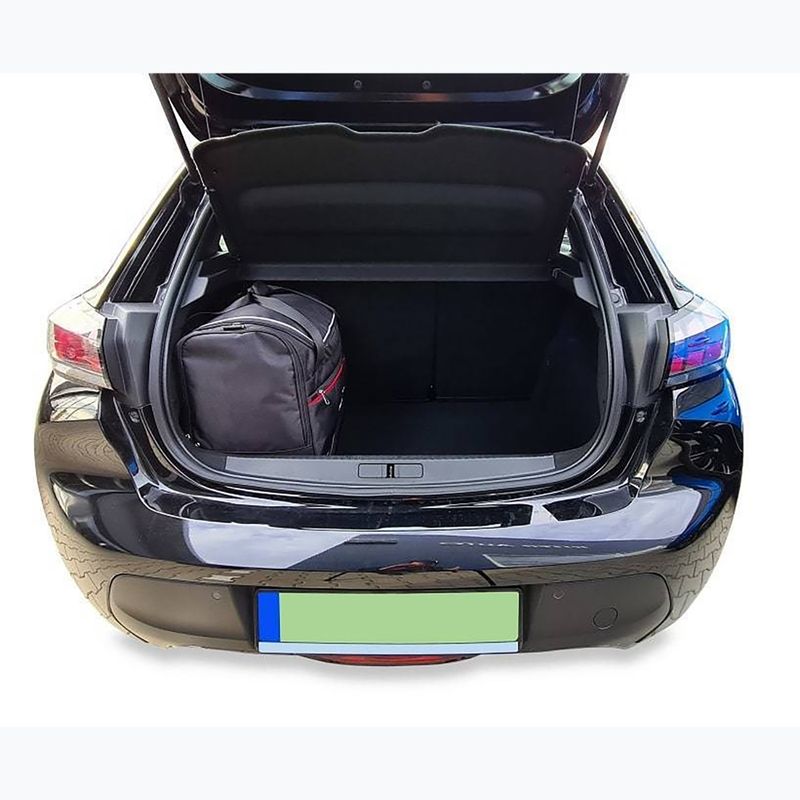 Zestaw toreb do bagażnika KJUST Peugeot E-208 2019+ 3 szt. czarny 11