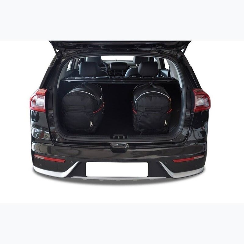 Zestaw toreb do bagażnika KJUST Kia E-Niro 2020+ 3 szt. czarny 12