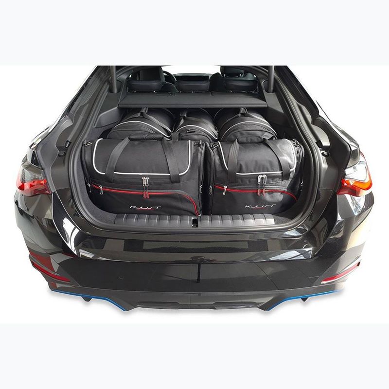 Zestaw toreb do bagażnika KJUST BMW I4 Gran Coupe 2021+ 5 szt. czarny 15