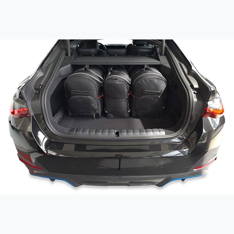 Zestaw toreb do bagażnika KJUST BMW I4 Gran Coupe 2021+ 5 szt. czarny 17