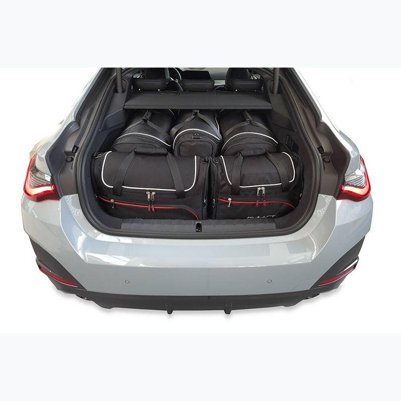 Zestaw toreb do bagażnika KJUST BMW 4 Gran Coupe 2021+ 5 szt. czarny 16