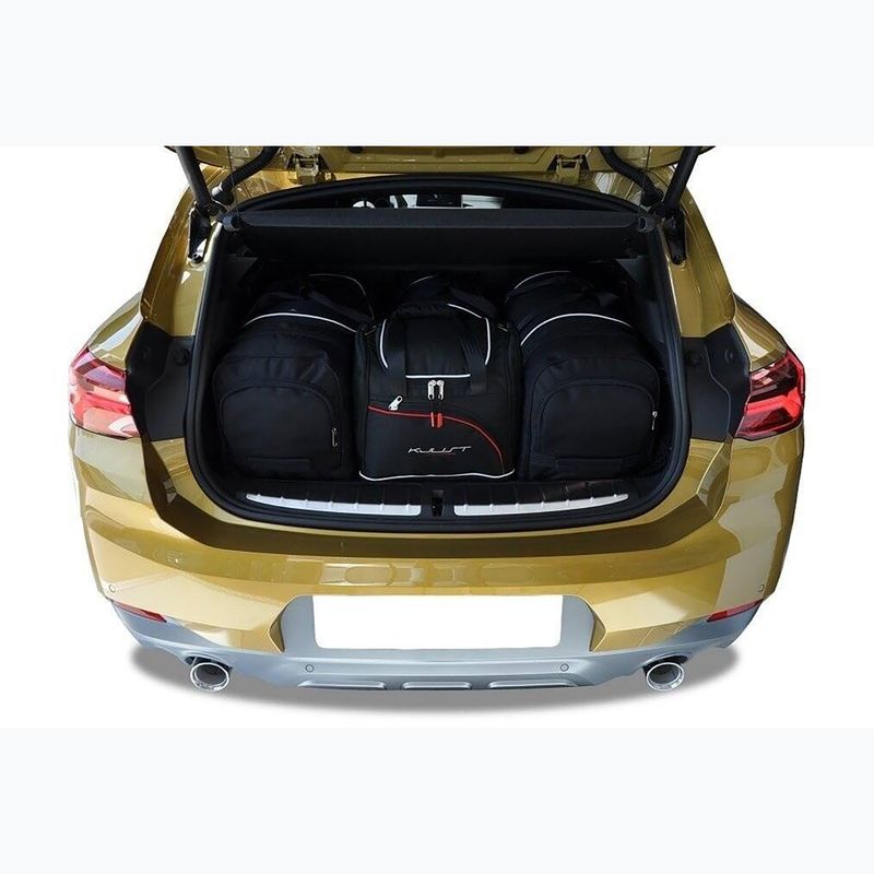 Zestaw toreb do bagażnika KJUST BMW X2 Phev 2017+ 4 szt. czarny 14