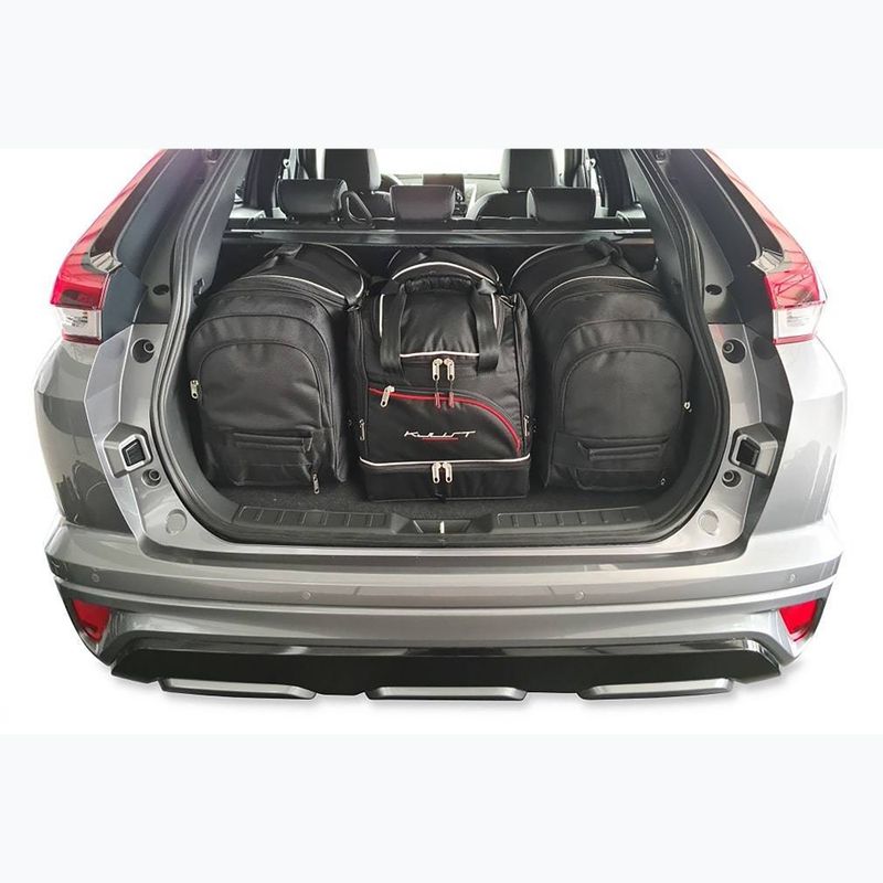 Zestaw toreb do bagażnika KJUST Mitsubishi Eclipse Cross PHEV 2021+ 4 szt. czarny 11