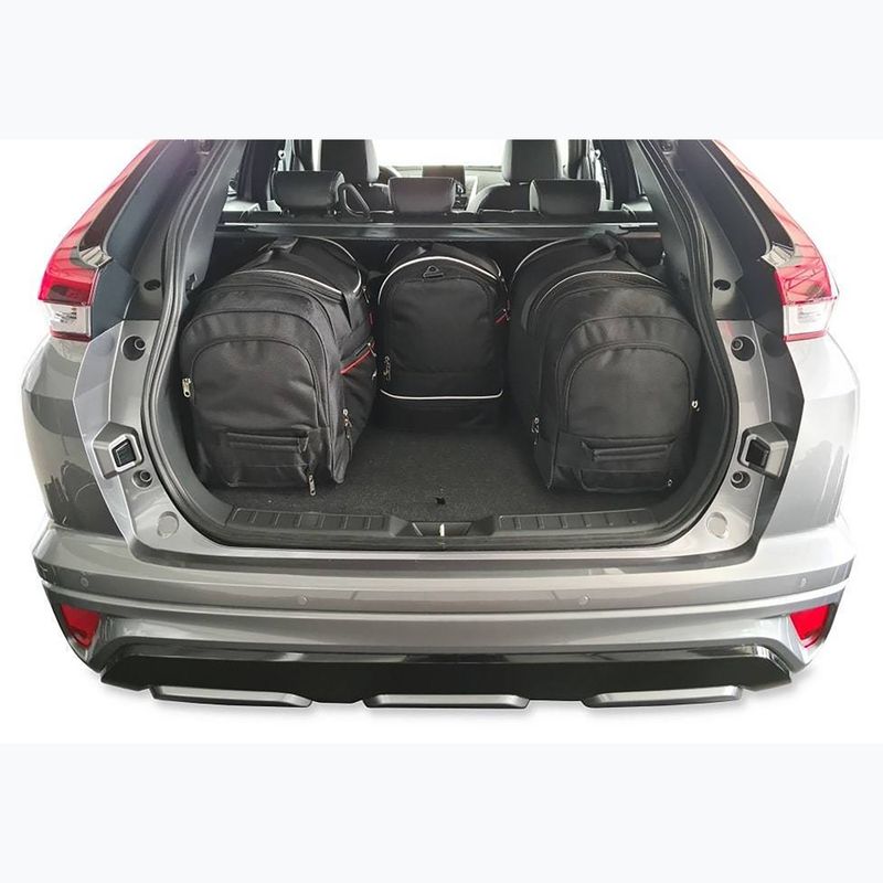 Zestaw toreb do bagażnika KJUST Mitsubishi Eclipse Cross PHEV 2021+ 4 szt. czarny 12