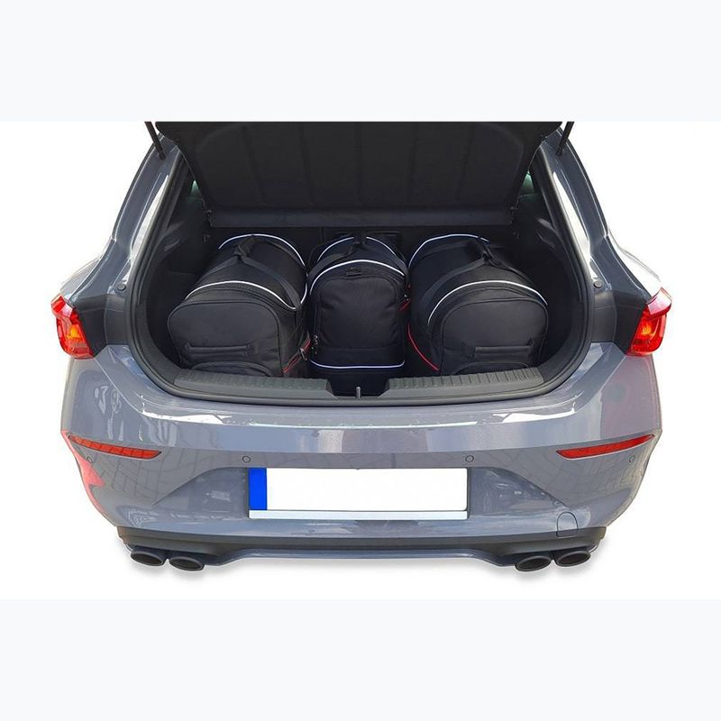 Zestaw toreb do bagażnika KJUST Cupra Leon Hatchback 2021+ 4 szt. czarny 19