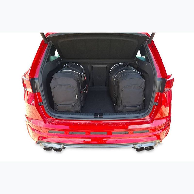Zestaw toreb do bagażnika KJUST Cupra Ateca 2018+ na kołach 3 szt. czarny 13