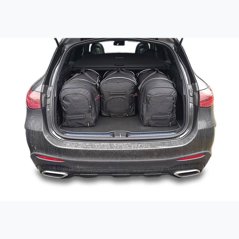Zestaw toreb do bagażnika KJUST Mercedes-Benz GLC PHEV 2022+ 4 szt. czarny 14