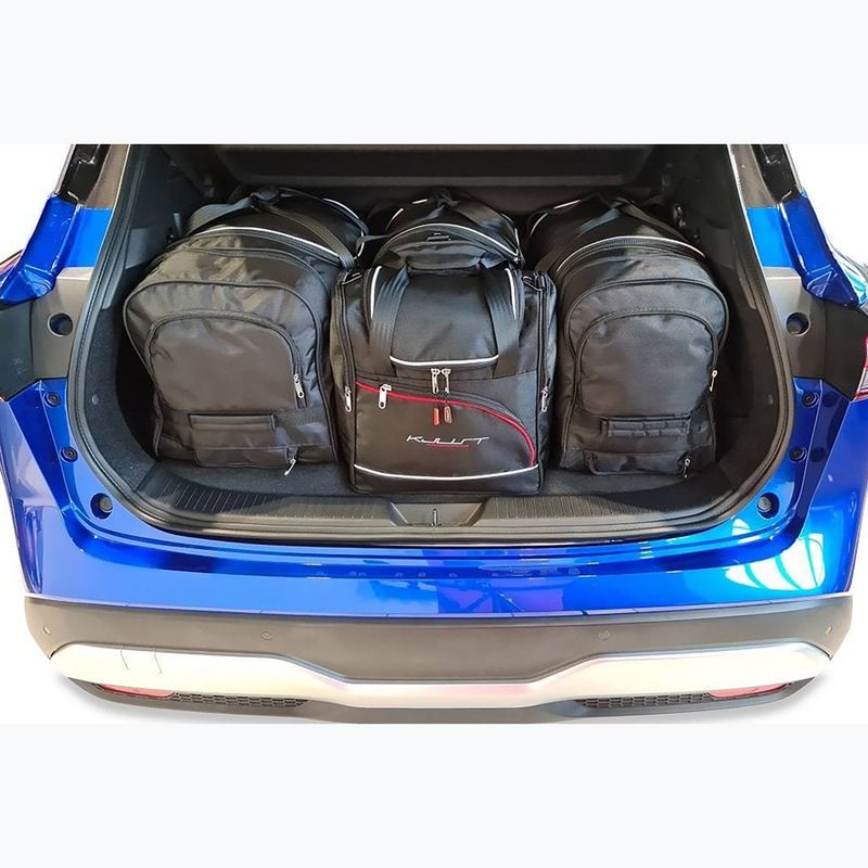Zestaw toreb do bagażnika KJUST Nissan Qashqai HEV 2022+ 4 szt. czarny 15