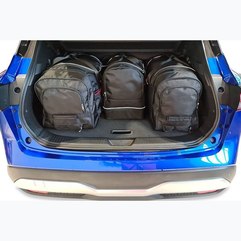 Zestaw toreb do bagażnika KJUST Nissan Qashqai HEV 2022+ 4 szt. czarny 16