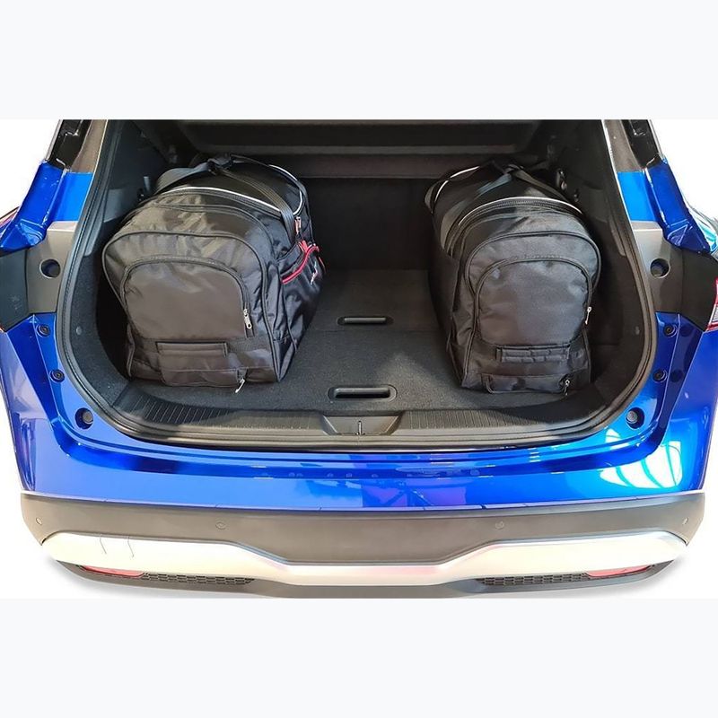 Zestaw toreb do bagażnika KJUST Nissan Qashqai HEV 2022+ 4 szt. czarny 17