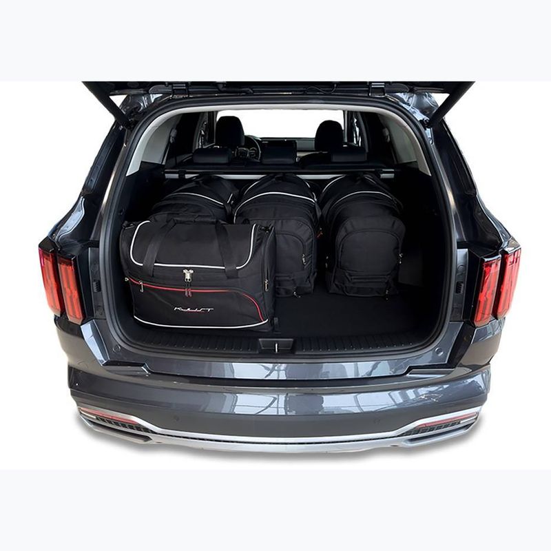 Zestaw toreb do bagażnika KJUST Kia Sorento HEV 2020+ 5 szt. czarny 13