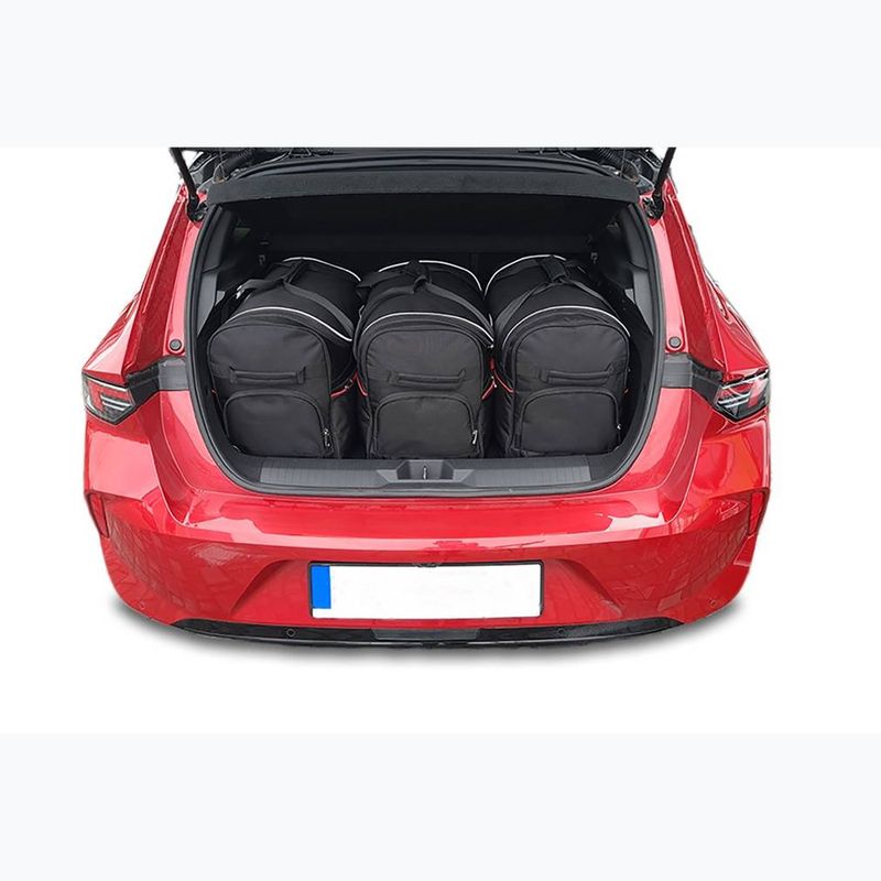 Zestaw toreb do bagażnika KJUST Opel Astra Hatchback PHEV 2021+ 3 szt. czarny 10