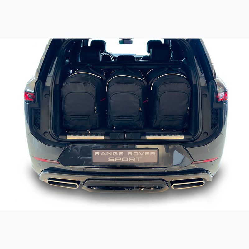 Zestaw toreb do bagażnika KJUST Land Rover Range Rover Sport PHEV 2022+ 3 szt. czarny 10