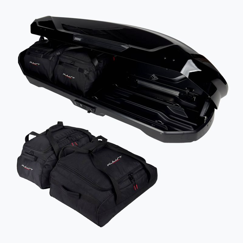 Zestaw toreb do boxa dachowego KJUST Thule Motion 3 Sport 4 szt. czarny 3