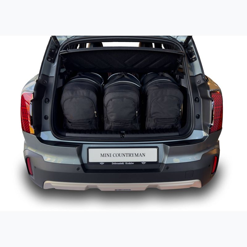 Zestaw toreb do bagażnika KJUST Mini Countryman 2023+ 3 szt. czarny 10