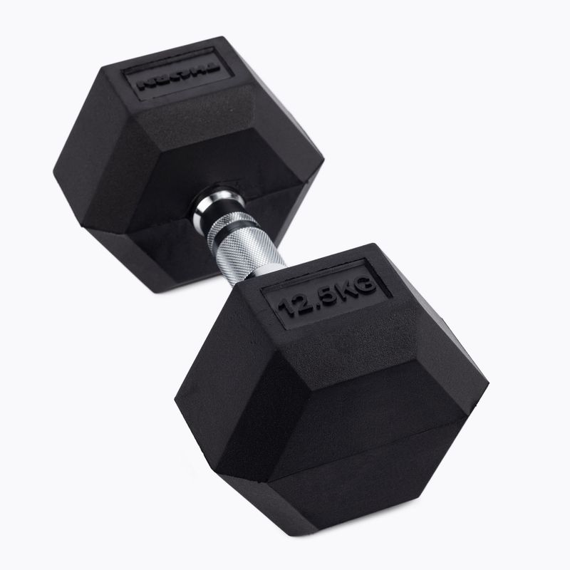 Hantel hexagonalny THORN FIT Hex czarny 12,5 kg 2