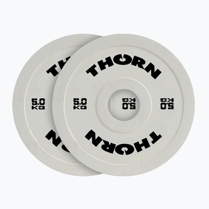 Obciążenie THORN FIT Fractional 2 x 10 kg white/black