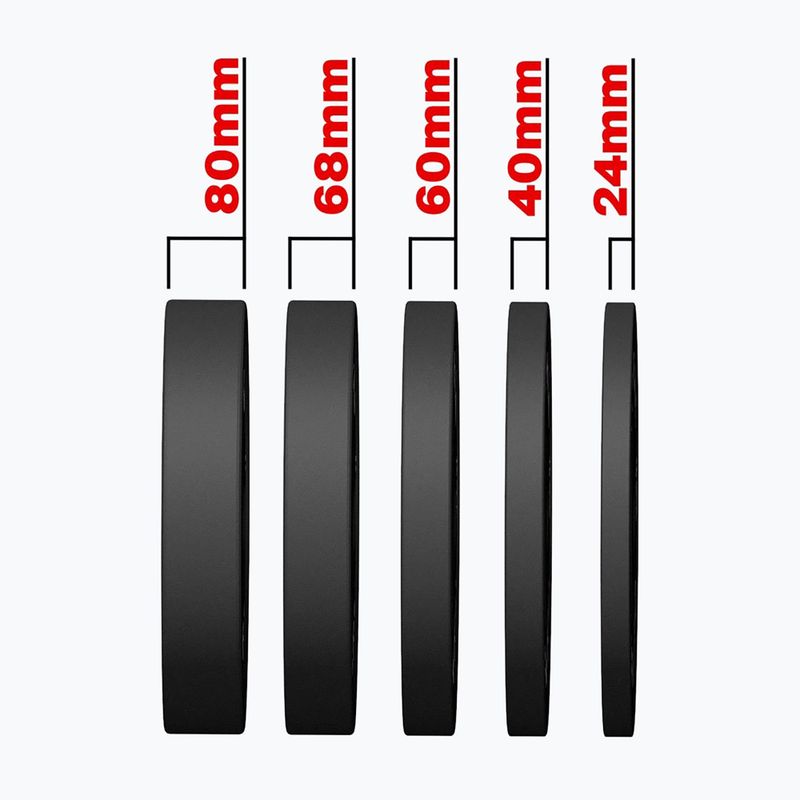 Obciążenie THORN FIT Training Plate 5 kg black/white 2