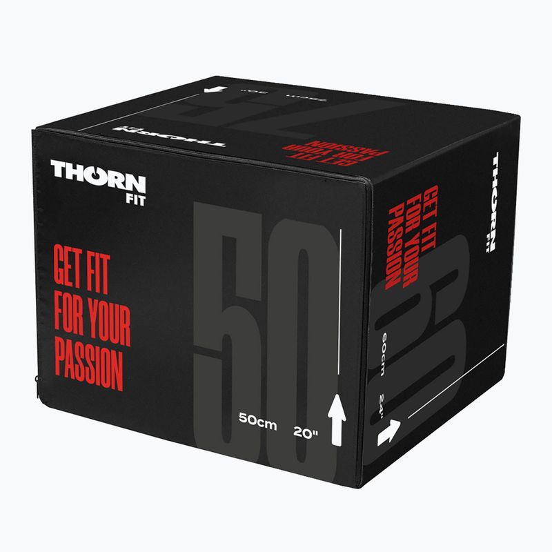 Skrzynia plyometryczna THORN FIT Hybrid Plyo Box black