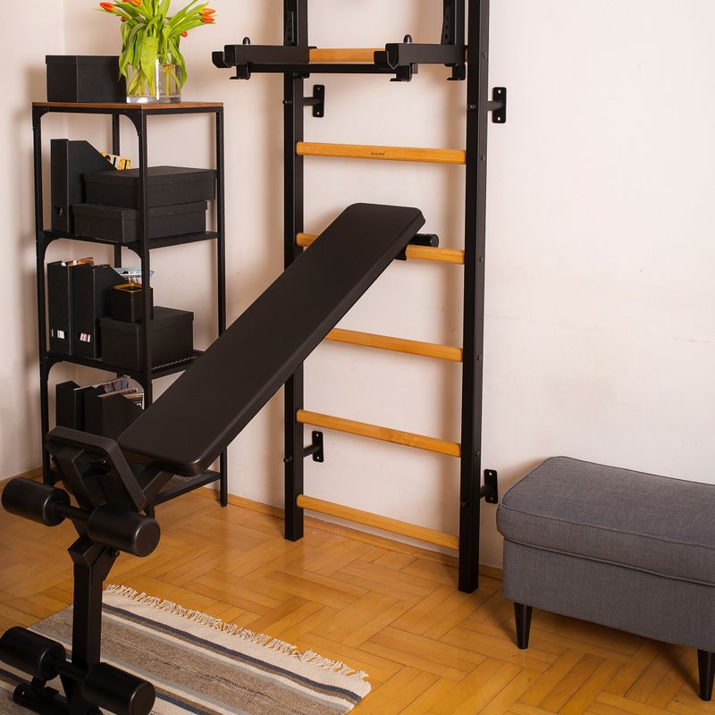 Drabinka gimnastyczna BenchK czarna BK-733B 13