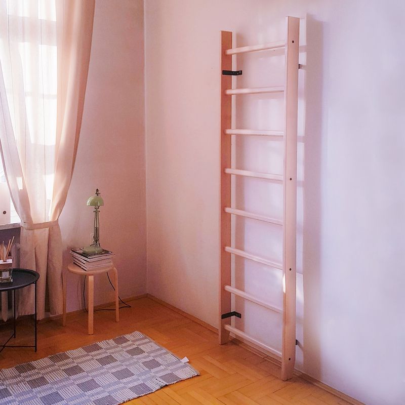 Drabinka gimnastyczna BenchK w kolorze naturalnego drewna BK-100 9