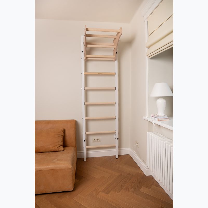 Drabinka gimnastyczna BenchK biała BK-211W 11