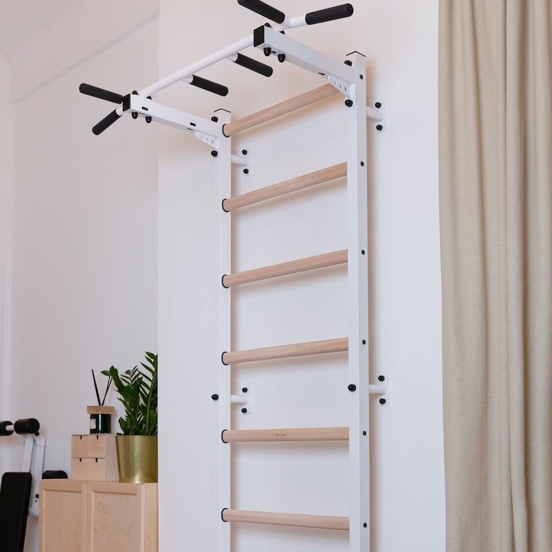 Drabinka gimnastyczna BenchK biała BK-721W 13