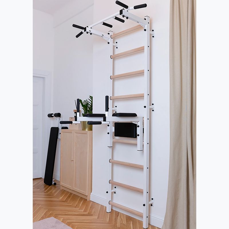 Drabinka gimnastyczna BenchK biała BK-722W 17