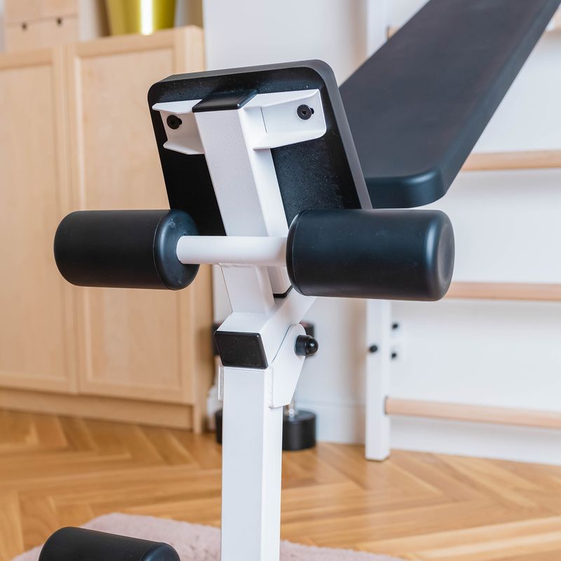 Drabinka gimnastyczna BenchK biała BK-723W 16