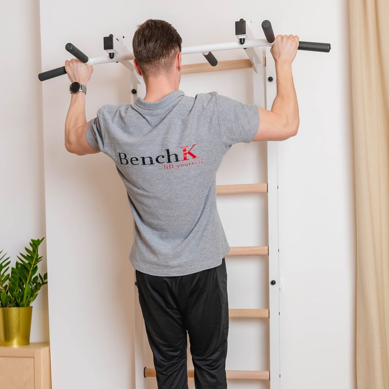 Drabinka gimnastyczna BenchK biała BK-731W 18