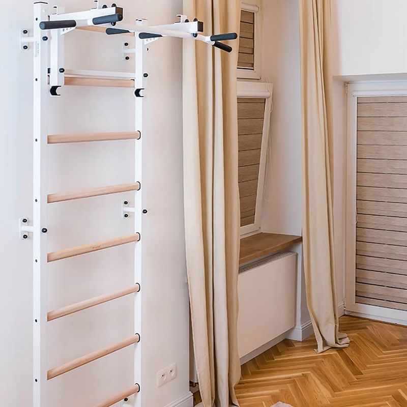 Drabinka gimnastyczna BenchK biała BK-731W 10