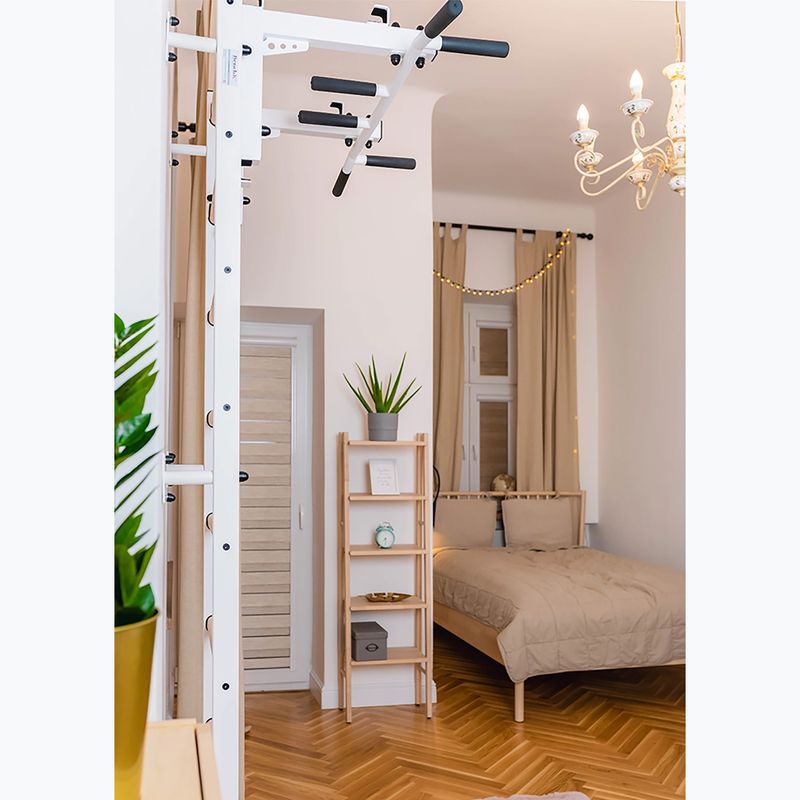 Drabinka gimnastyczna BenchK biała BK-731W 11