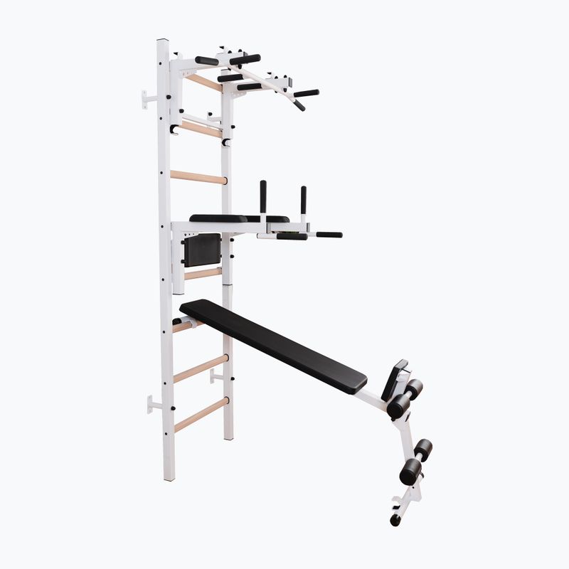 Drabinka gimnastyczna BenchK biała BK-233W 2
