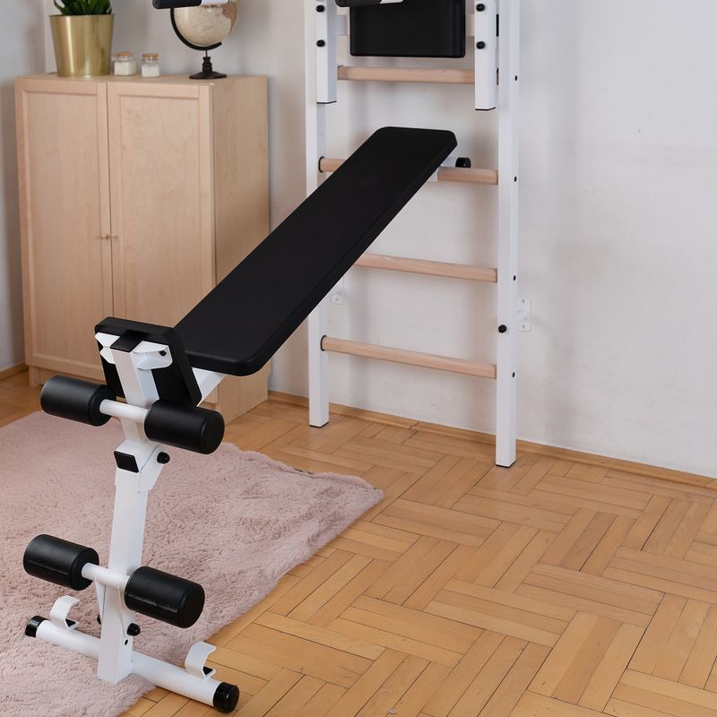 Drabinka gimnastyczna BenchK biała BK-233W 24