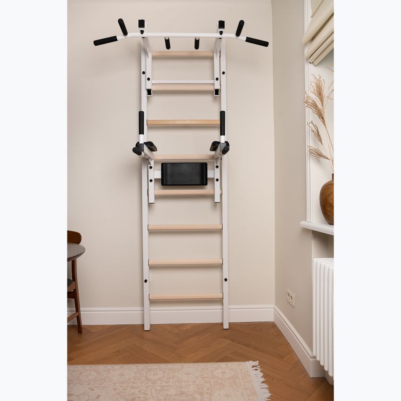 Drabinka gimnastyczna BenchK biała BK-232W 19
