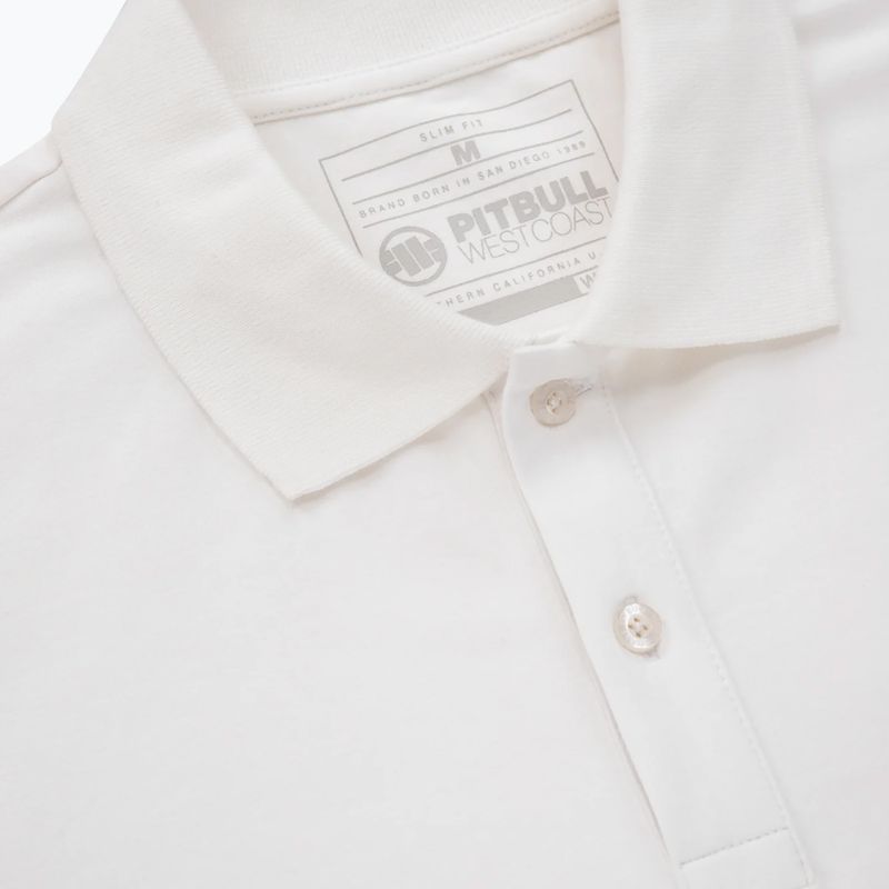Koszulka polo męska Pitbull Polo Jersey Small Logo white 8