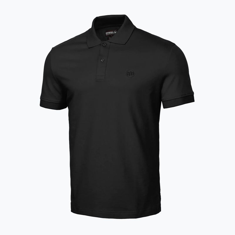 Koszulka polo męska Pitbull Polo Pique Regular black 4