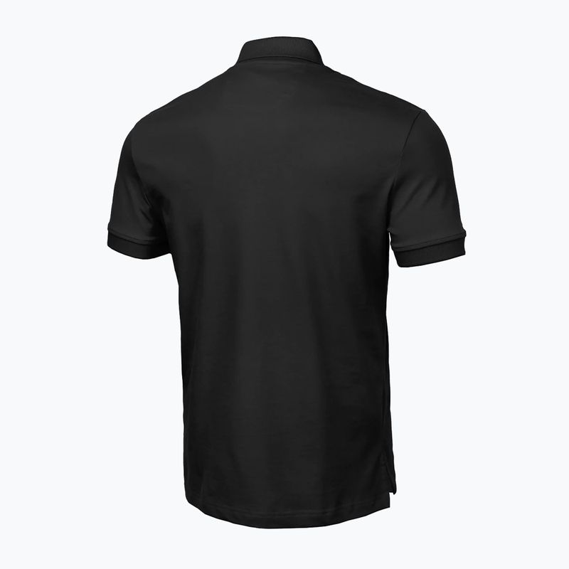 Koszulka polo męska Pitbull Polo Pique Regular black 5