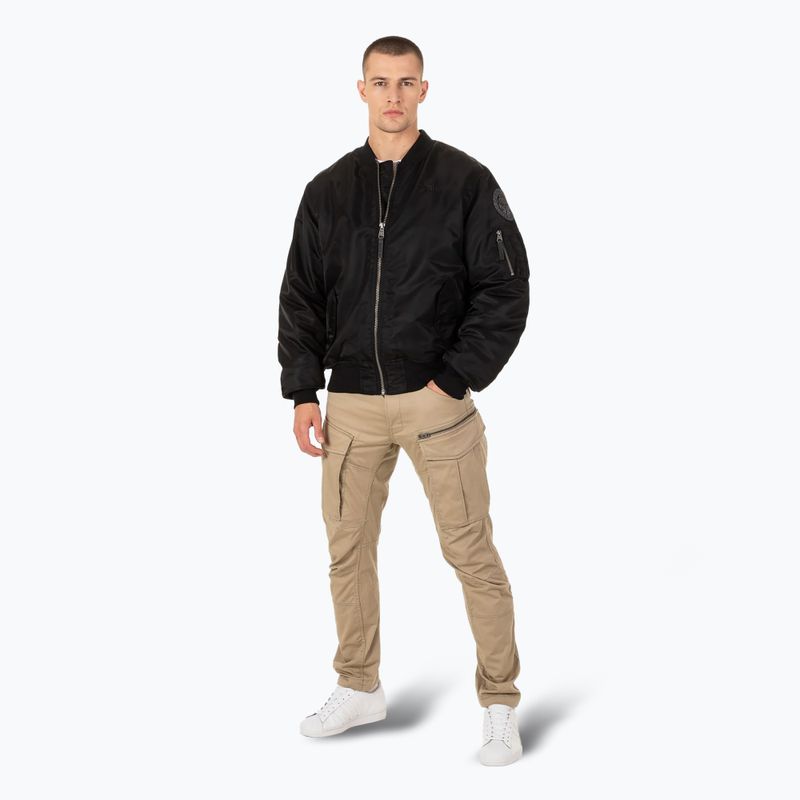 Kurtka męska Pitbull  Ma 1 Verano Bomber black 2