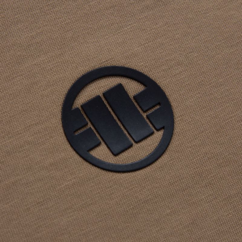 Koszulka męska Pitbull Small Logo coyote brown 6