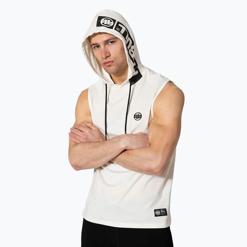 Koszulka męska Pitbull Mercado Hilltop Hooded Sleeveless white 5