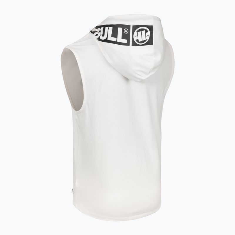 Koszulka męska Pitbull Mercado Hilltop Hooded Sleeveless white 8