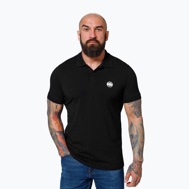 Koszulka polo męska Pitbull Polo Jersey Small Logo black 2